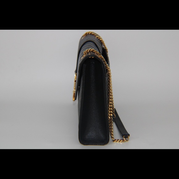 YSL CLASSIC LARGE MONOGRAM ENVELOPE BAG - Picture 14 of 15